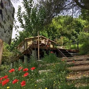 Gaia Luna, Cabane Ecologique En Lisiere De Foret Sospel